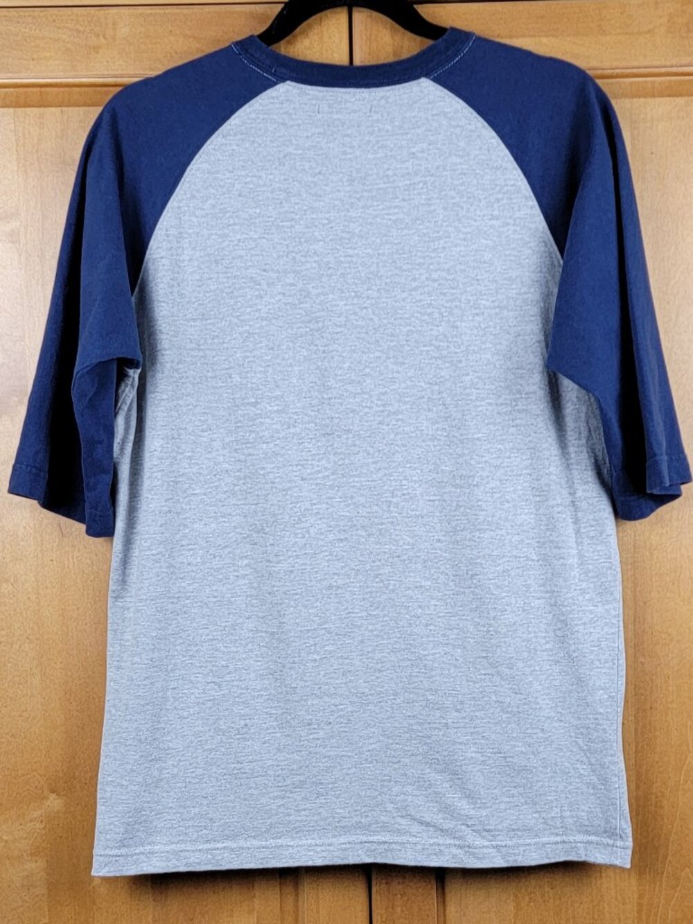 Mighty Mac Sports Milwuakee Brewers Baseball Blue Grey Baseball Shirt - Youth XL - Picture 2 of 6